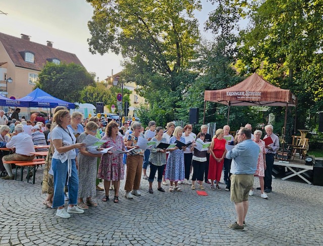 Die Liedertafel Erding e.V. bedankt sich für ein gelungenes Weinfest 2026